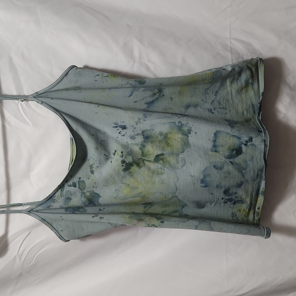 Old Navy cami handmade ice dyed size medium